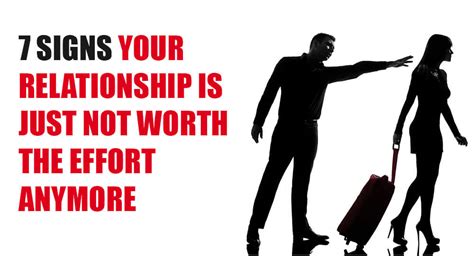 dating is not worth the effort